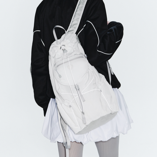 ｜fennec｜ AIRY POCKET BACKPACK - WHITE