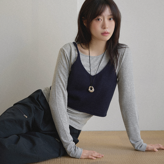 ｜98°C｜ ｜NEAH｜ Mushroom Layered T-shirt