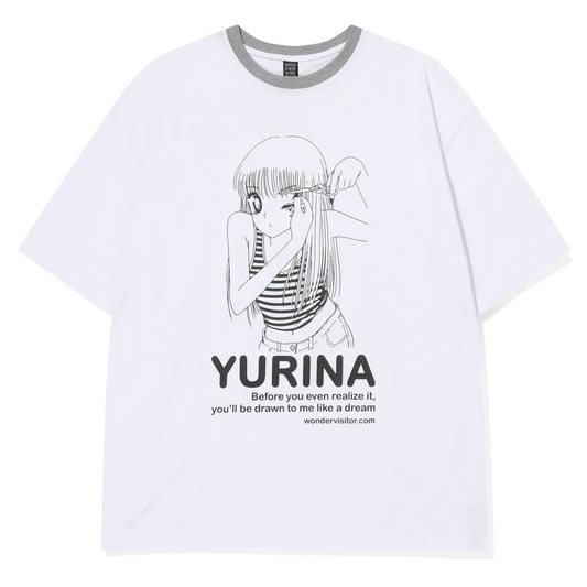 ｜WONDERVISITOR｜ YURINA Overfit T-shirt (White)