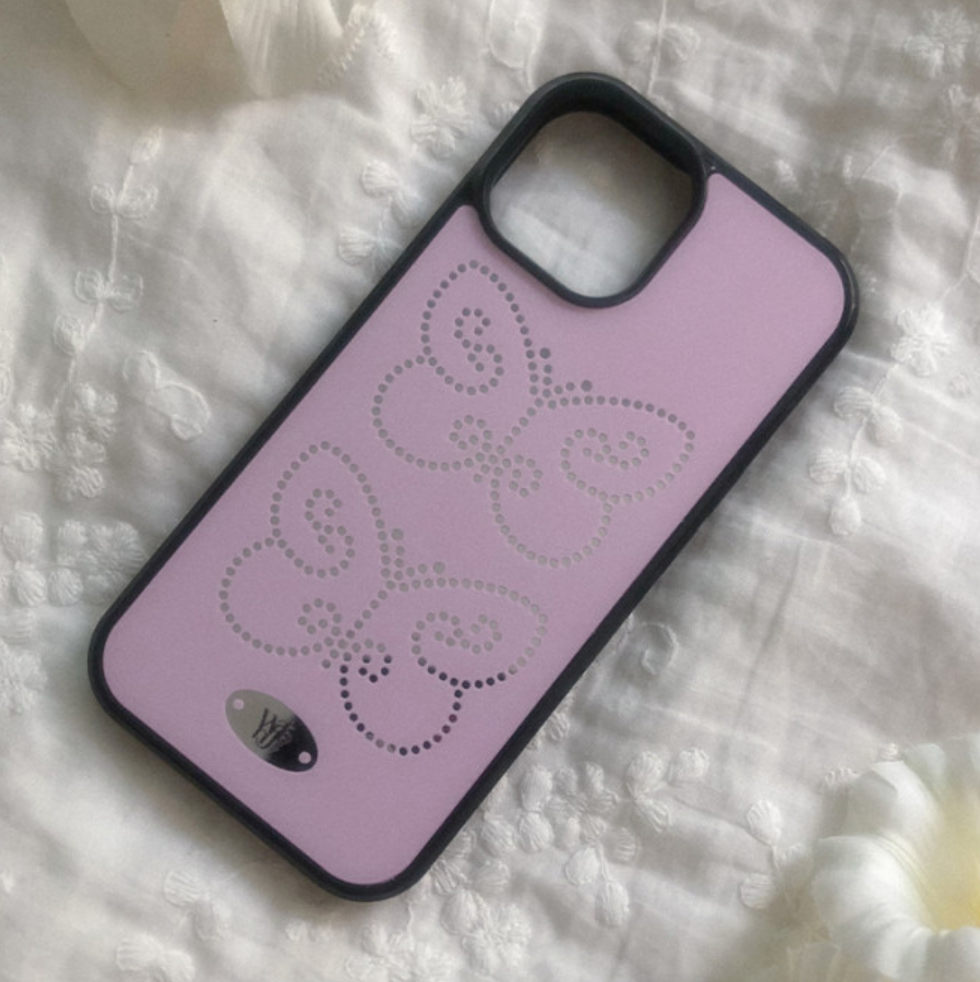 ｜WATERJEAN｜ Butterfly Bumper Case
