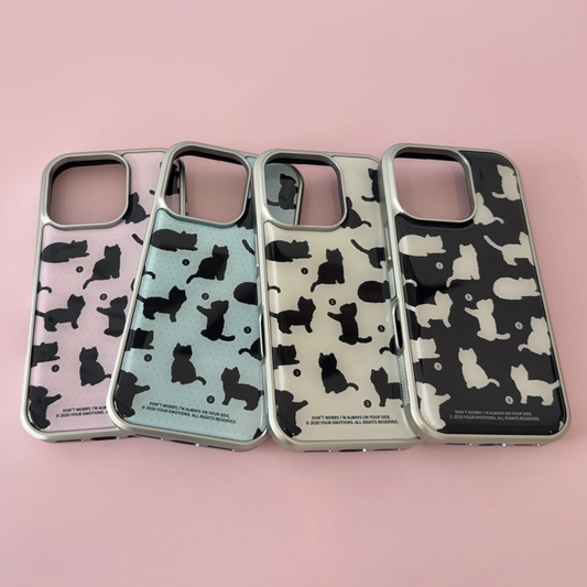 ｜your emotions｜ Beloved Cat Silver Frame Case