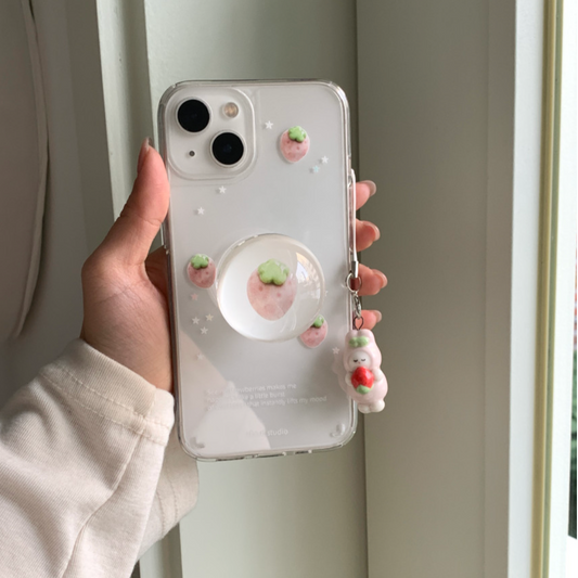 ｜flo.d studio｜ Strawberry Case (MagSafe)