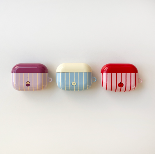 ｜second morning｜ Semo Stripe Airpods Case