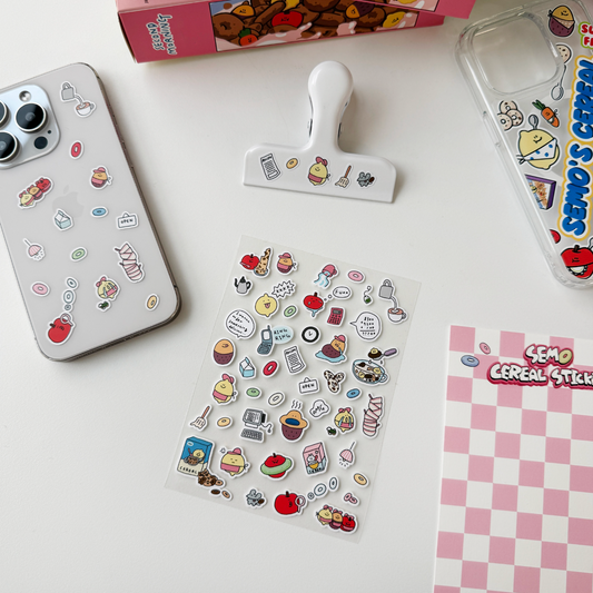 ｜second morning｜ Semo Cereal Sticker