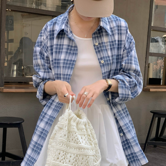 ♡ o'pparel ♡ Ronnie Check Shirt