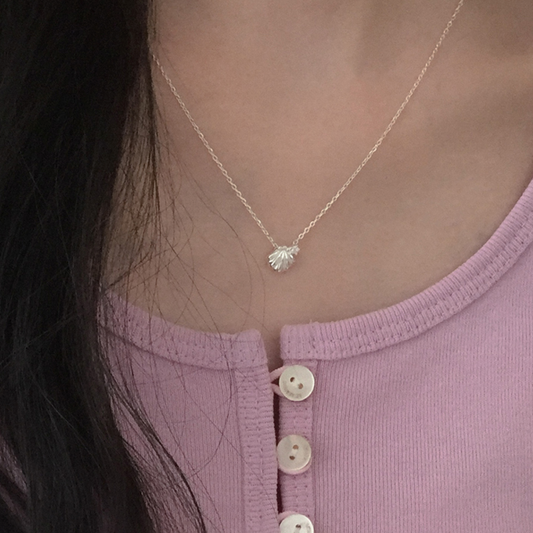 ｜moat｜ Mini Shell Necklace (silver925)