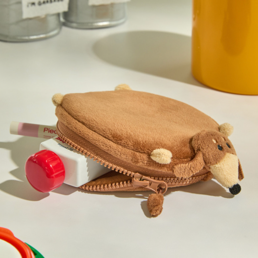 ｜JOGUMAN STORE｜ Woody Throw Away Flat Pouch