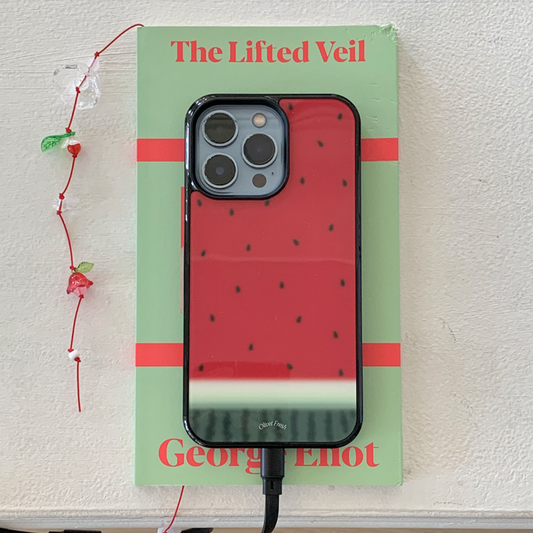 ｜OLIVET｜ Watermelon Glass Bumper Case (Magsafe)