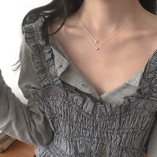 ｜moat｜ Smooth Necklace (Silver925)