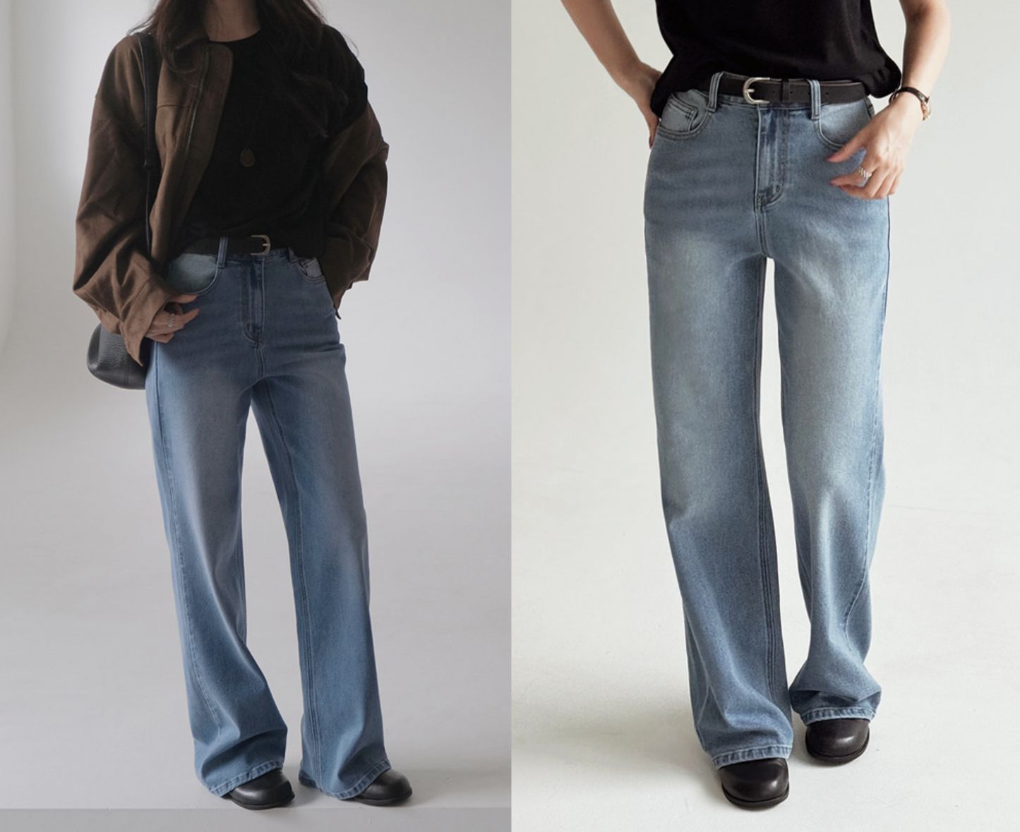 ｜SLOWAND｜ # SLOWMADE Non-Classical Straight Denim Pants