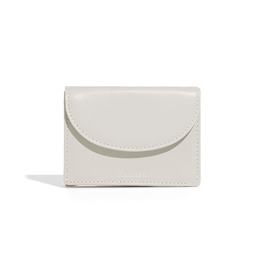 ｜Fennec｜ ｜22SS｜ HALFMOON MINI WALLET - ECRU