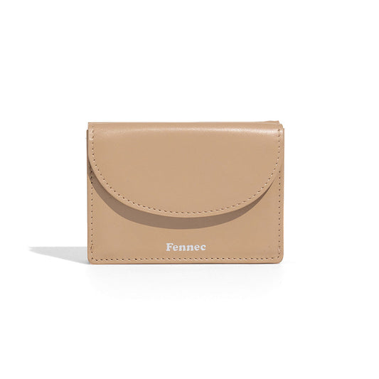 ｜Fennec｜ ｜22SS｜ HALFMOON MINI WALLET - SAND BEIGE