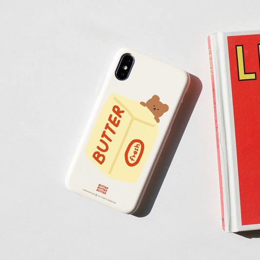 ｜MOMO CASE｜ 401 버터안곰 Phone Case
