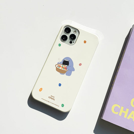 ｜MOMO CASE｜ 435 씨리얼먹죠 Phone Case