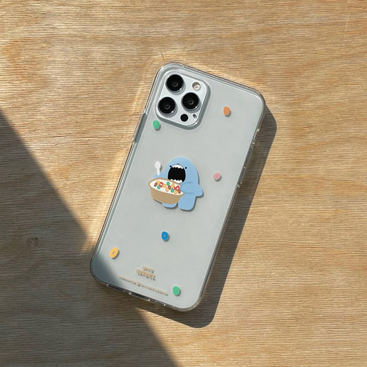 ｜MOMO CASE｜ 435 씨리얼먹죠 Jelly Case