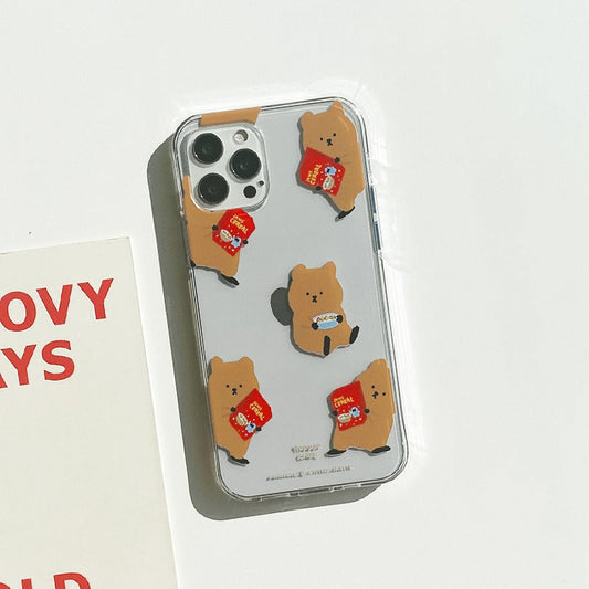 ｜MOMO CASE｜ 436 씨리얼쿼카 Jelly Case