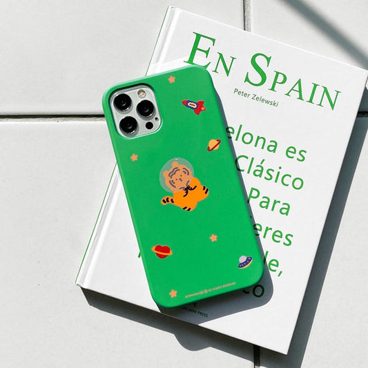 ｜MOMO CASE｜ 448 굿데이호랑(그린) Phone Case