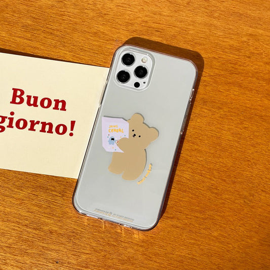 ｜MOMO CASE｜ 458 달곰씨리얼 Jelly Case