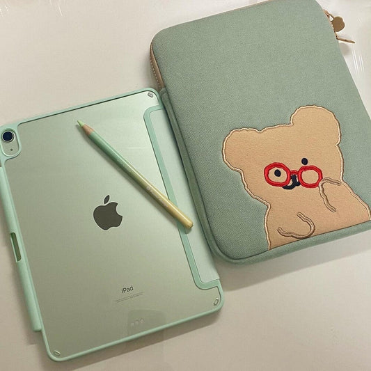 ｜TETEUM｜ MINT I-PAD POUCH