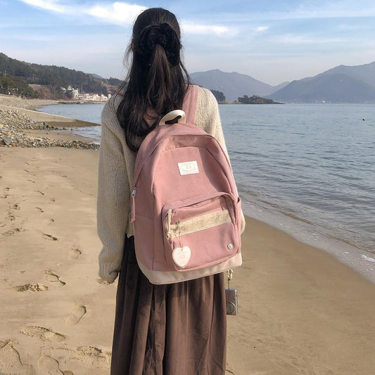 ｜ovuni｜ BON VOYAGE BACKPACK - MAUVE PINK