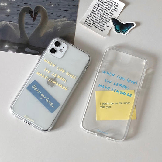 ｜bora and｜ Lemonade Jelly Case