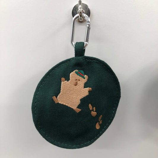 ｜Dinotaeng｜ Quokka & Bobo Hat Pouch Keyring