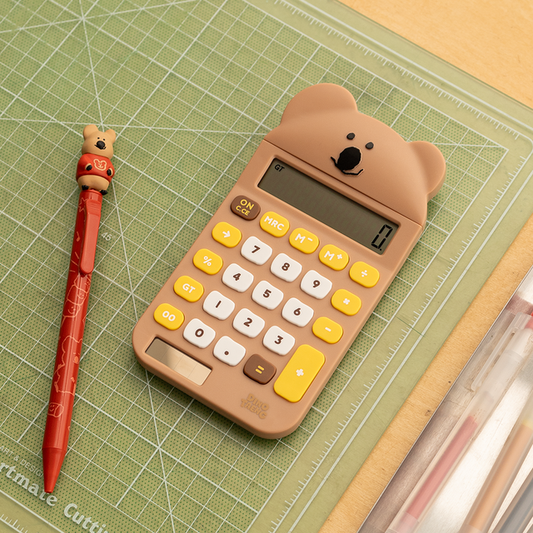 ｜Dinotaeng｜ Quokka in School Calculator (2Types)