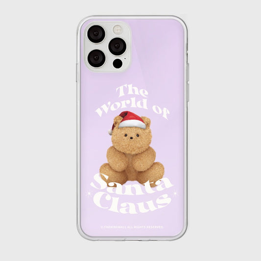 ｜THENINEMALL｜ 베이직 산타구미 Mirror Phone Case