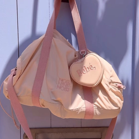 ｜NOIRNINE｜ Bébé Nylon Bag (PINK)