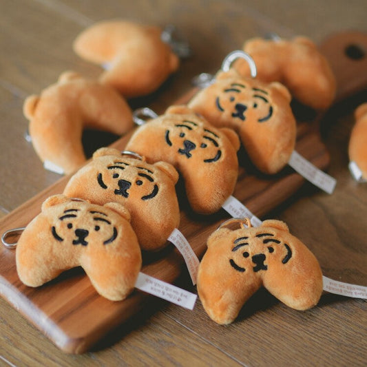 ｜MUZIK TIGER｜ Fortune Cookie Tiger Doll Keyring