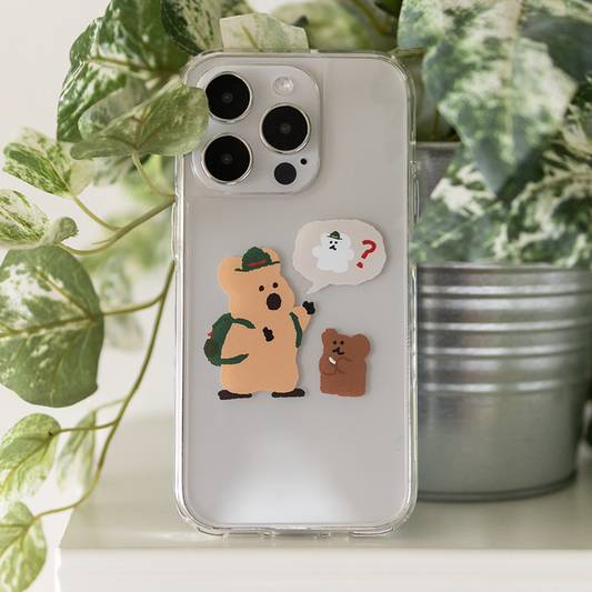 ｜Dinotaeng｜ Where's BOBO ? Clear Case