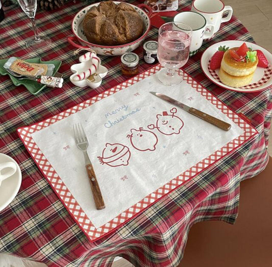 ｜second morning｜ Semo Christmas Table Mat