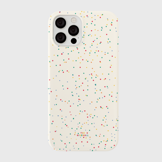 ｜THENINEMALL｜ 레인보우 샌드 패턴 Hard Phone Case (3 types)