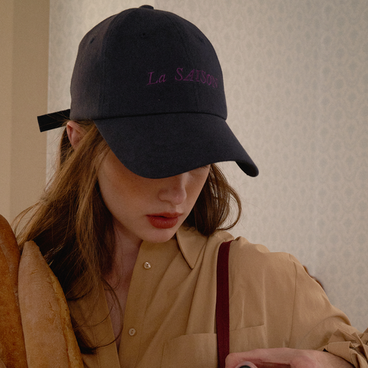 ｜HOTEL PARIS CHILL｜ La Saison Baseball Cap (Indigo)