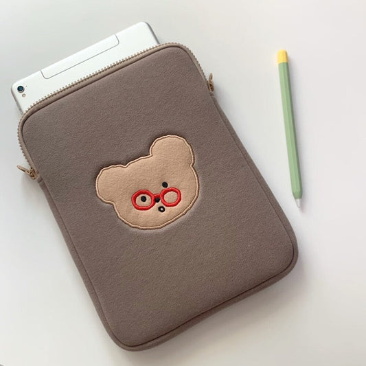 ｜TETEUM｜ COCOA I-PAD POUCH