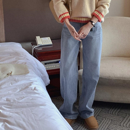 ｜FROM HEAD TO TOE｜ Straight Denim Pants
