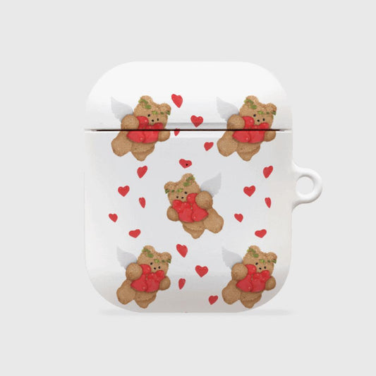 ｜THENINEMALL｜ 패턴 큐피드 AirPods Hard Case