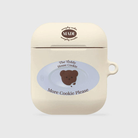 ｜THENINEMALL｜ 테디 쿠키하우스 AirPods Hard Case