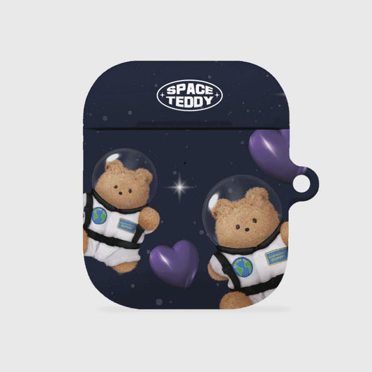 ｜THENINEMALL｜ 패턴 하트 스페이스 AirPods Hard Case