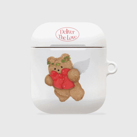 ｜THENINEMALL｜ 큐피드 테디 AirPods Hard Case