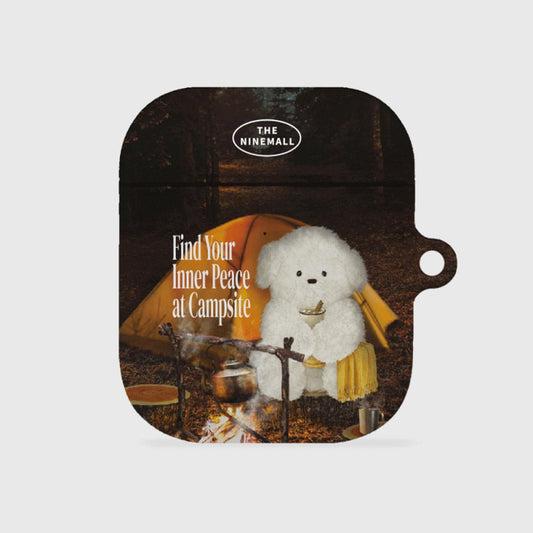 ｜THENINEMALL｜ Photo Camping Ppokku AirPods Hard Case