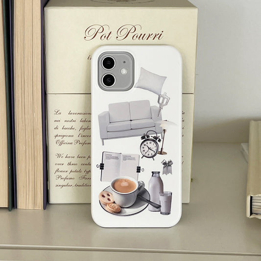 ｜Mademoment｜ Home Sticker 디자인 Phone Case