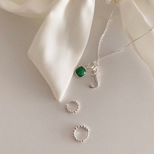 ｜DUNGEUREON｜ Initial Necklace (3 Colour, A-Z)