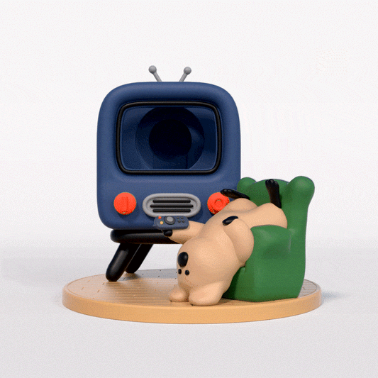 ｜Dinotaeng｜ Couch Potato Watch Stand
