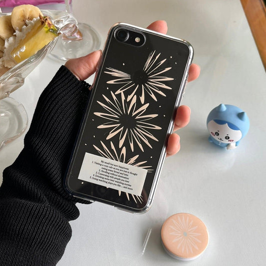 ｜your emotions｜ Sunflower Glossy Clear Phone Case
