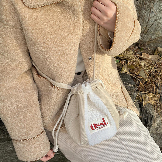 ｜OSSL｜ Handmade Corduroy Cross Bag