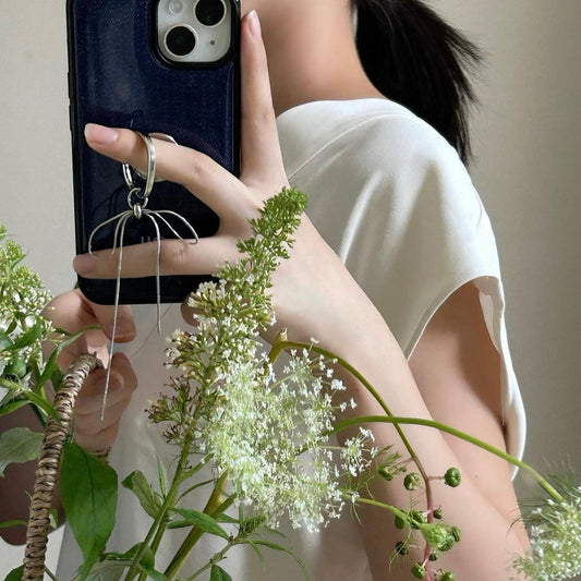 ｜Loumoi｜ Present Series DENIM LOVE / Deep Blue Phone Case