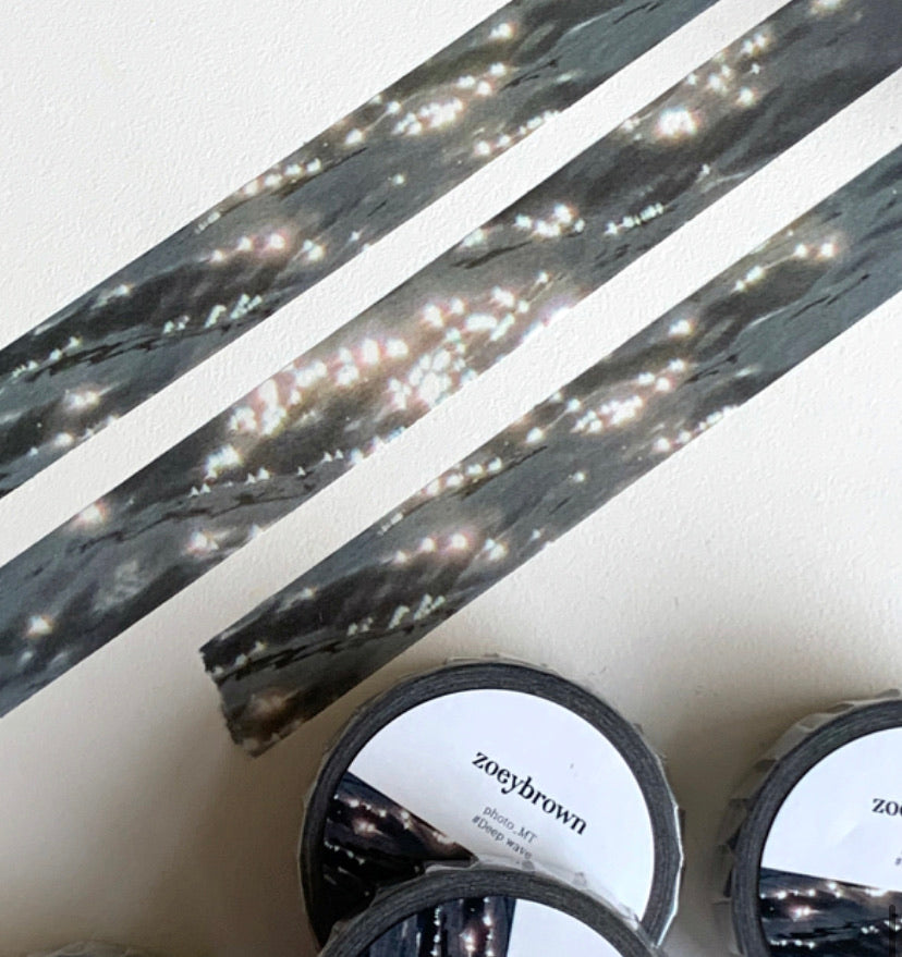 ｜zoeybrown｜ DEEP WAVE Masking Tape