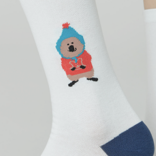 ｜Dinotaeng｜ Quokka Trio :: Gatty Single Socks