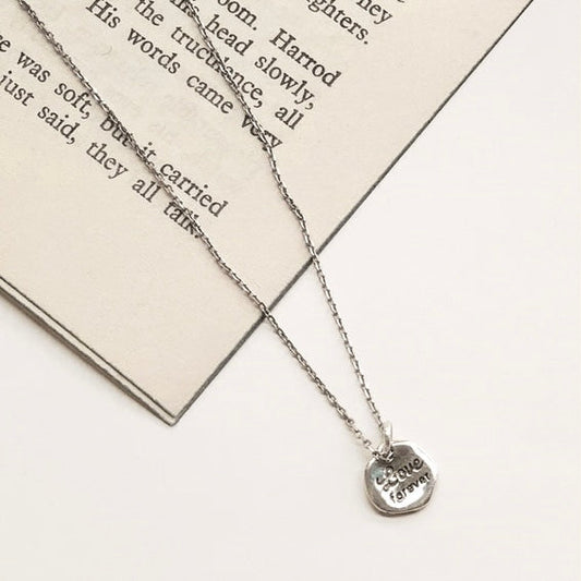 ｜SLOWAND｜ ｜9.25 silver｜ Forever Necklace